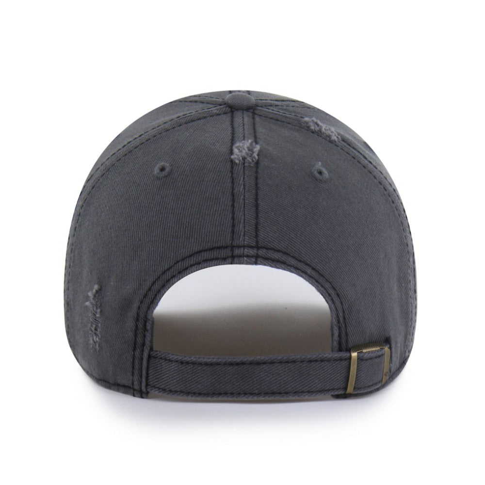 Pittsburgh Penguins '47 Weathered Clean Up Adjustable Hat Charcoal