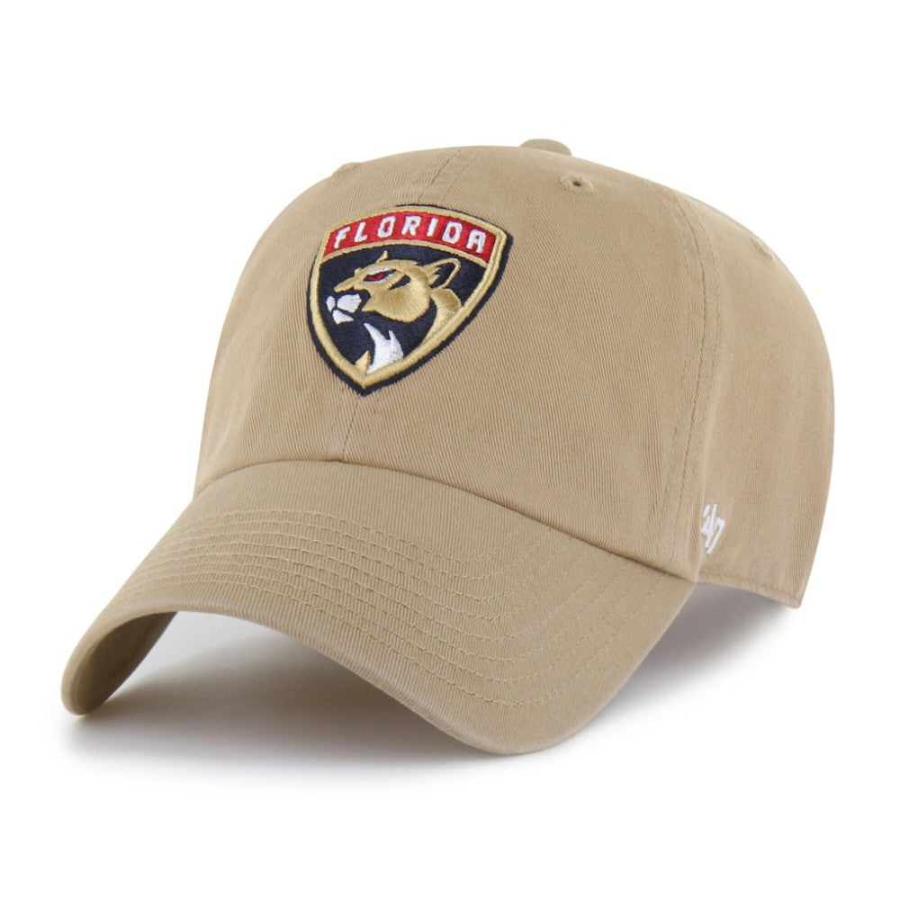 Florida Panthers - '47 Logo Clean Up Adjustable Hat Khaki