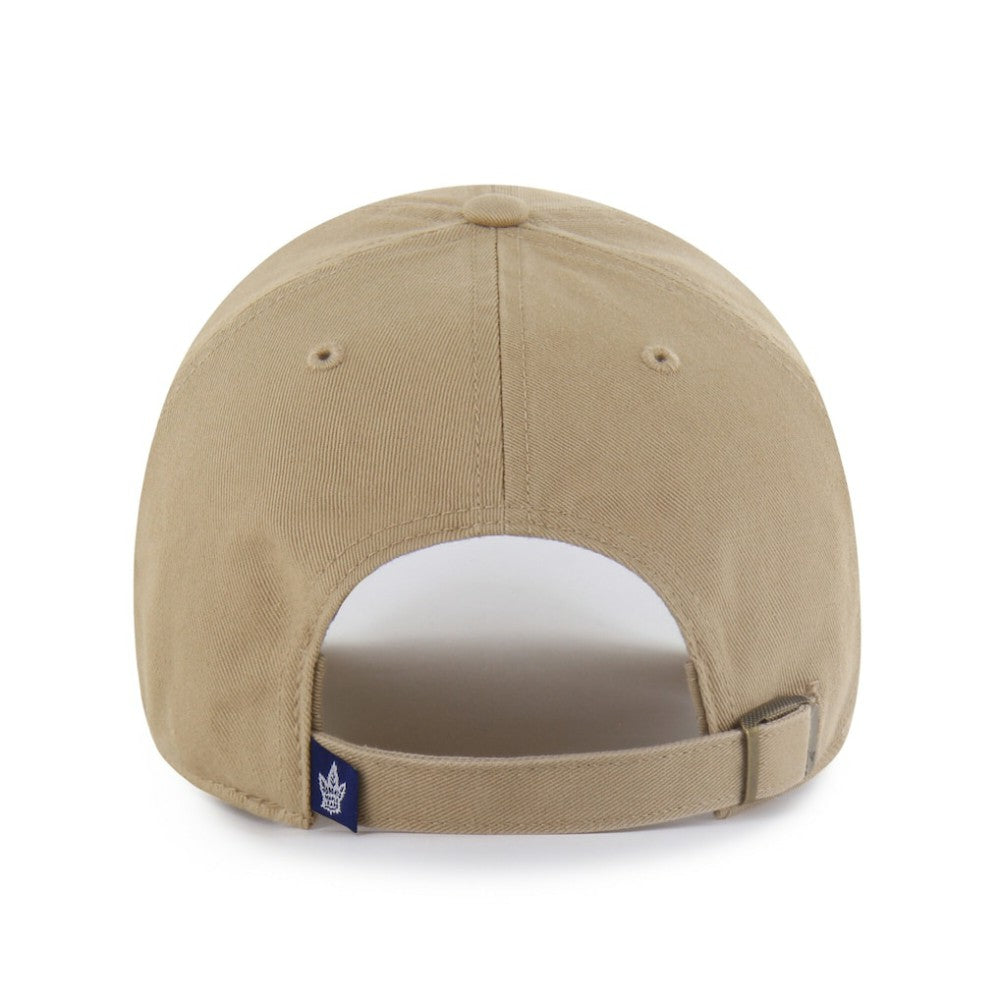 Toronto Maple Leafs - '47 Logo Clean Up Adjustable Hat Khaki