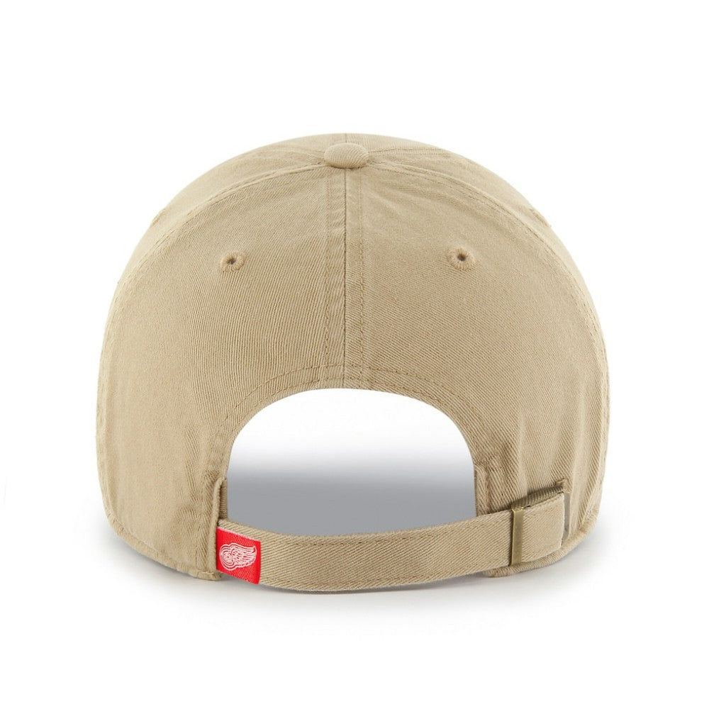 Detroit Red Wings - '47 Logo Clean Up Adjustable Hat Khaki