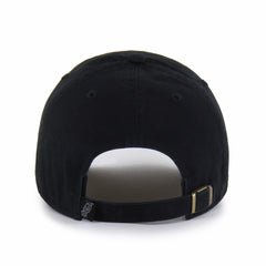 47 brand - San Antonio Spurs '47 Black on Black Clean Up Adjustable Hat