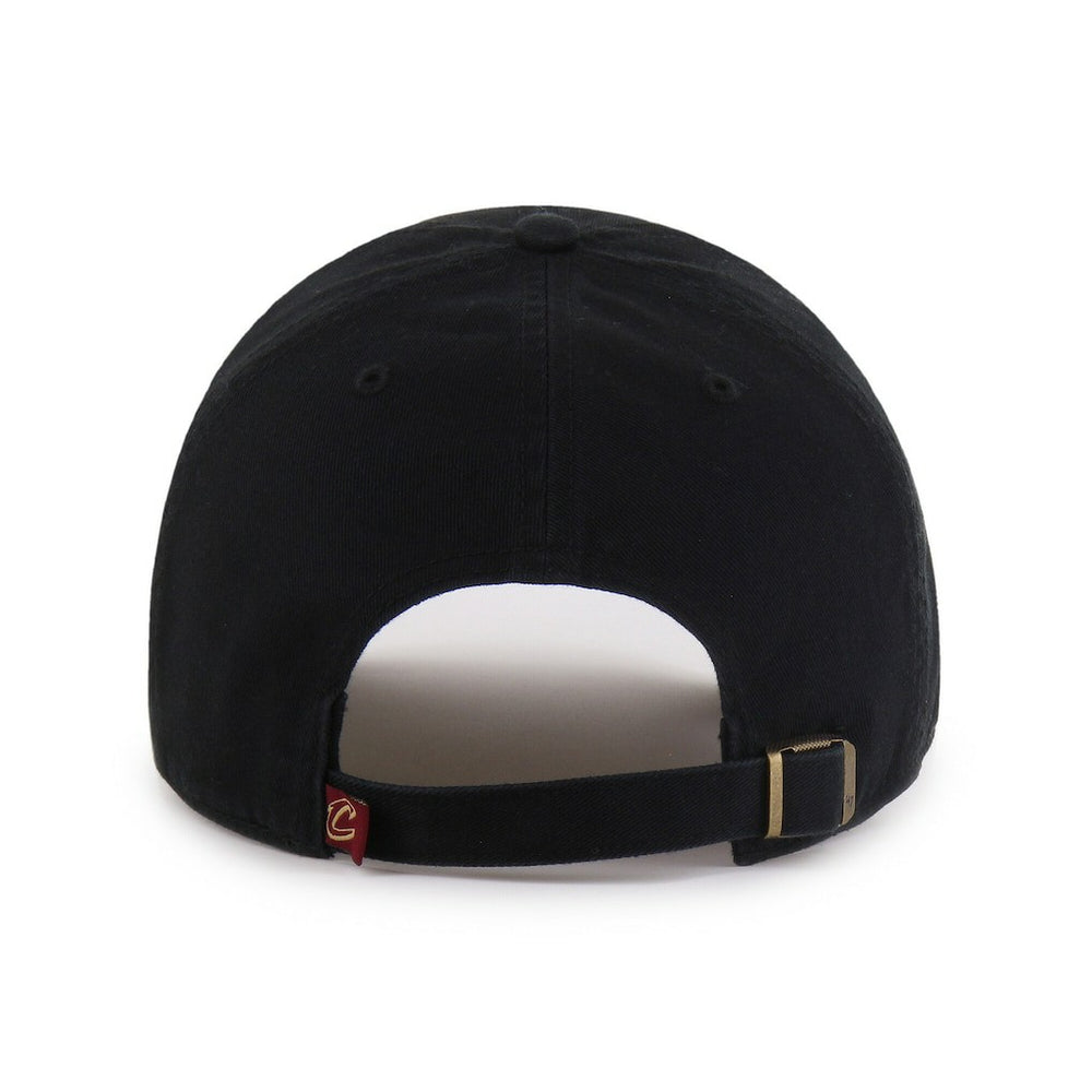 47 brand - Cleveland Cavaliers '47 Black on Black Clean Up Adjustable Hat