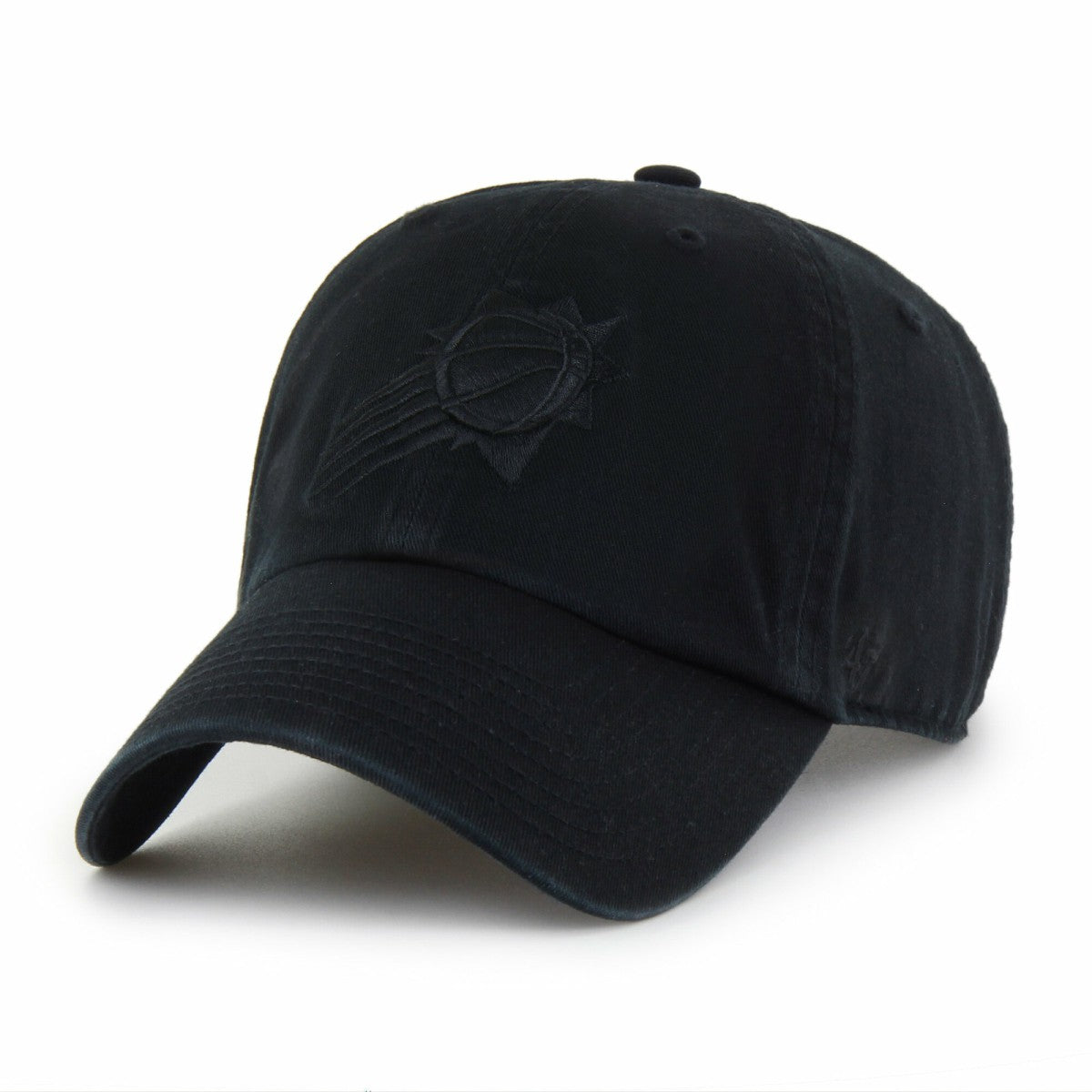 47 brand - Phoenix Suns '47 Black on Black Clean Up Adjustable Hat