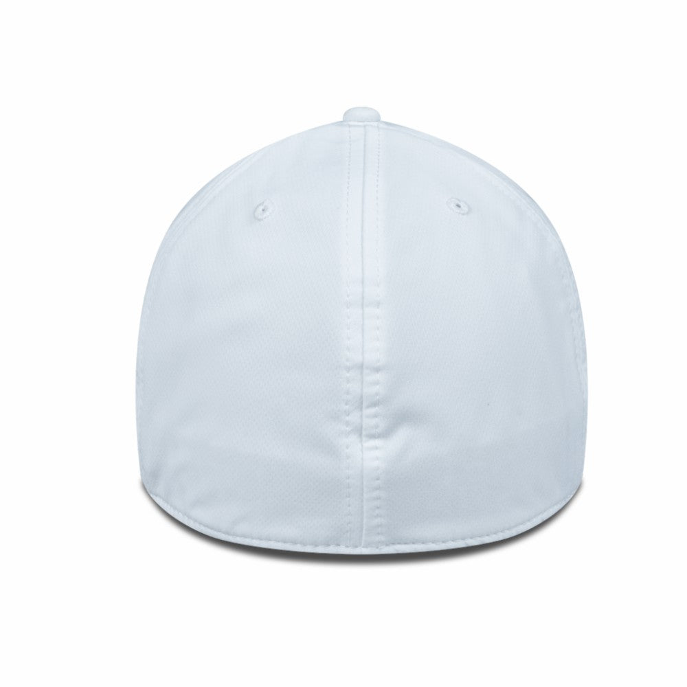 Seattle Kraken Levelwear Rise Slate & Snow Structured Flex Hat White