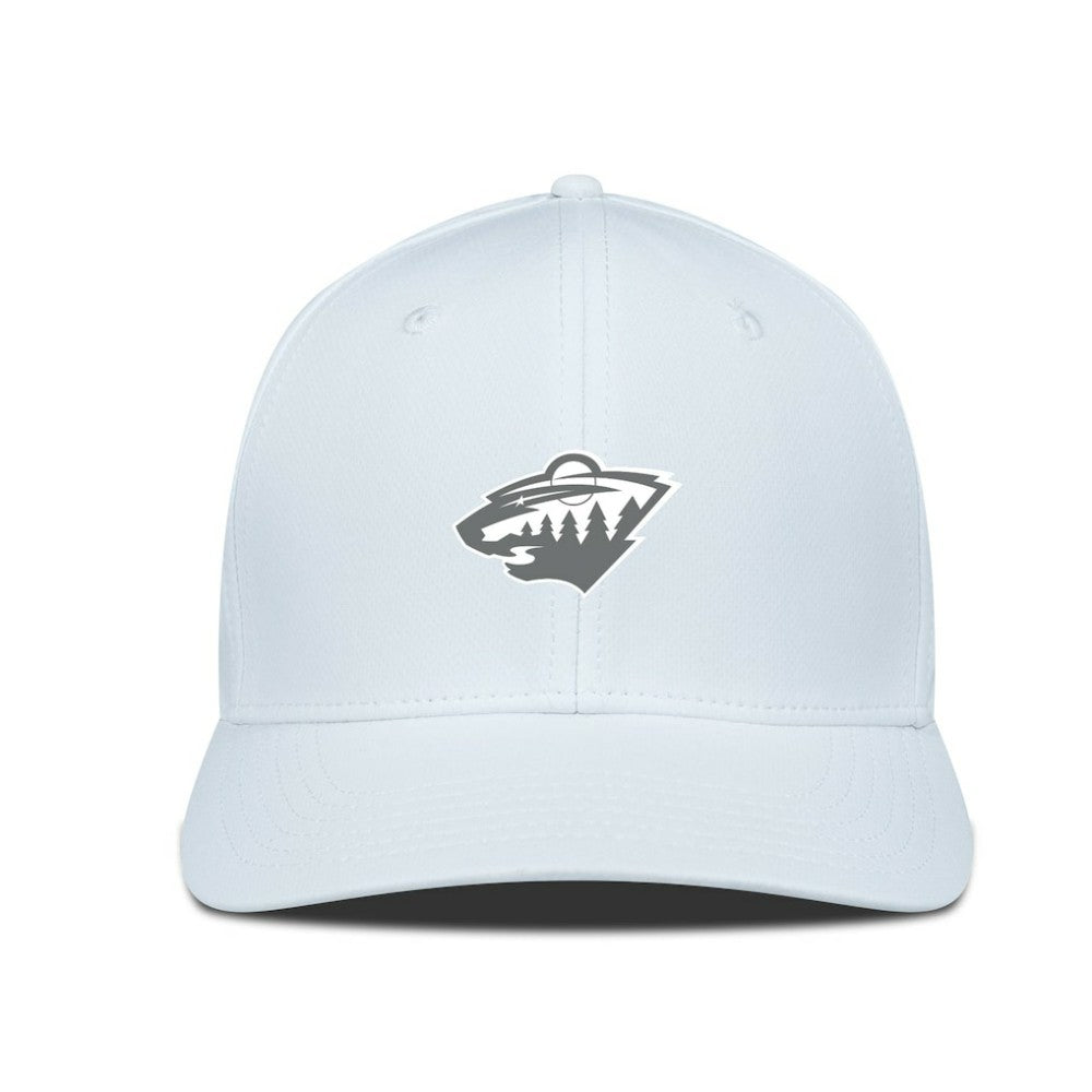 Minnesota Wild - Levelwear Rise Slate & Snow Structured Flex Hat White