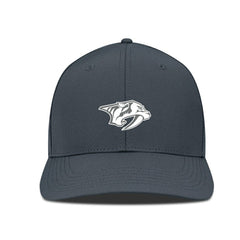 Nashville Predators - Levelwear Rise Slate & Snow Structured Flex Hat Charcoal