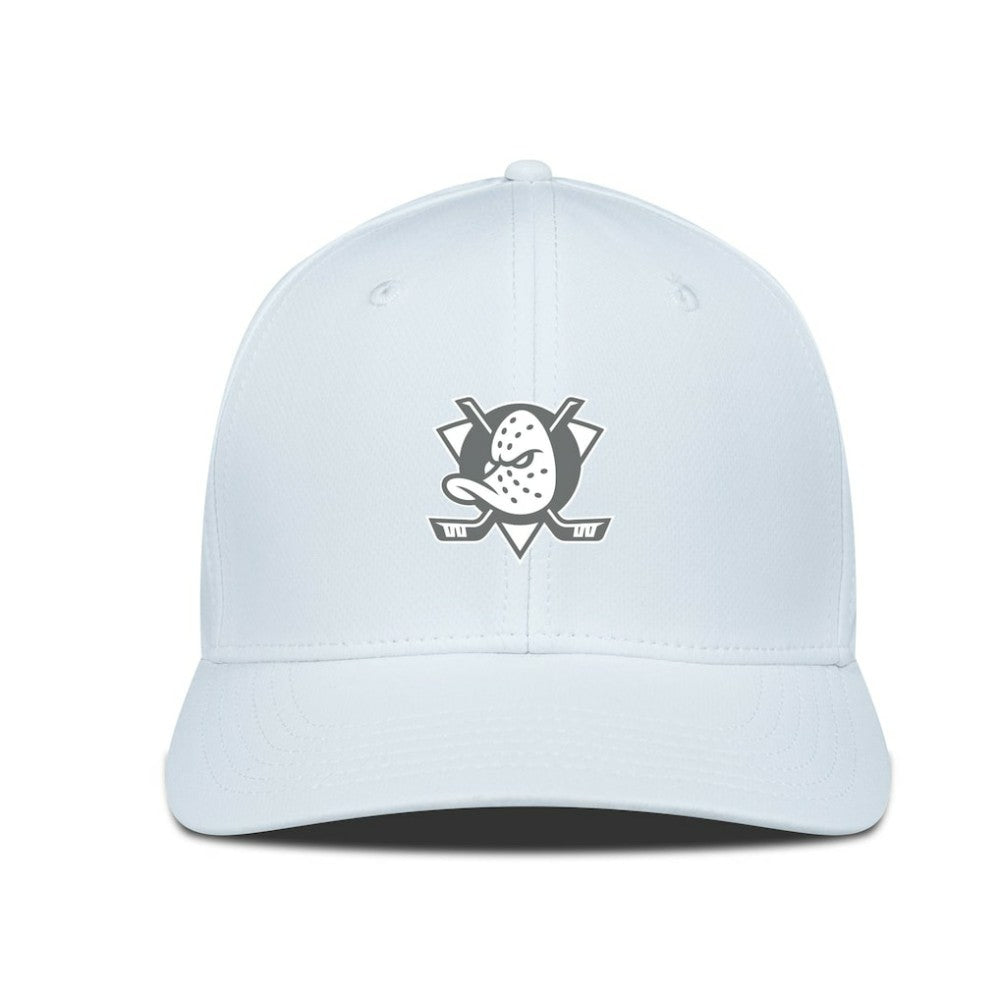 Anaheim Ducks - Levelwear Rise Slate & Snow Structured Flex Hat White