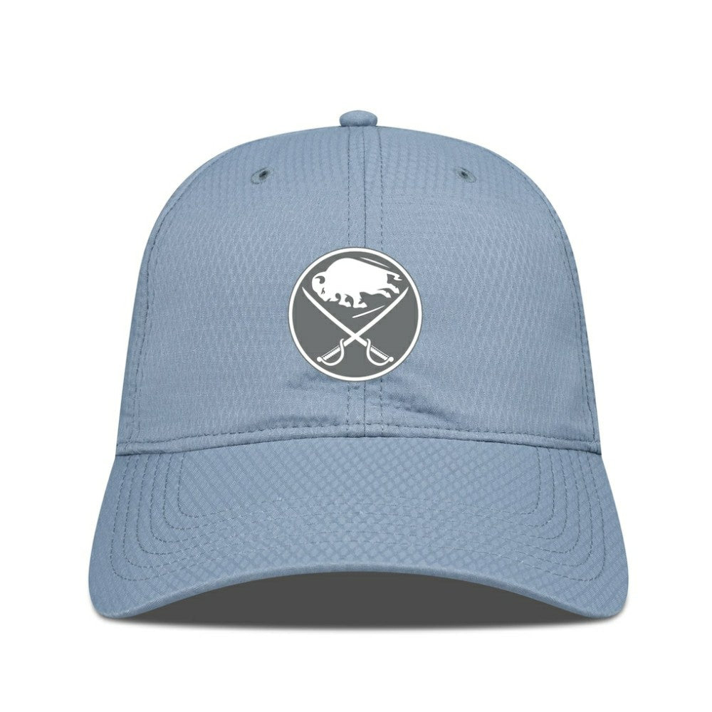 Buffalo Sabres - Levelwear Matrix Slate & Snow Unstructured Adjustable Hat Blue