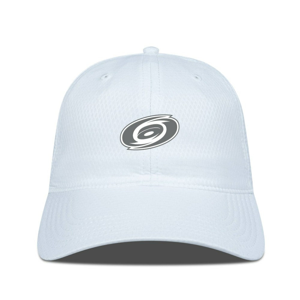 Carolina Hurricanes - Levelwear Matrix Slate & Snow Unstructured Adjustable Hat White
