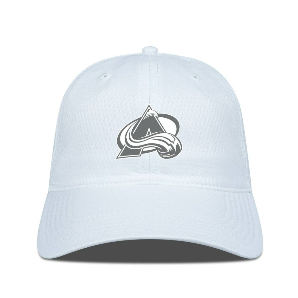 Colorado Avalanche - Levelwear Matrix Slate & Snow Unstructured Adjustable Hat White