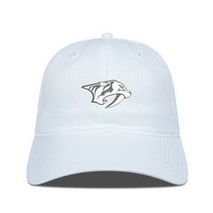 Nashville Predators - Levelwear Matrix Slate & Snow Unstructured Adjustable Hat White