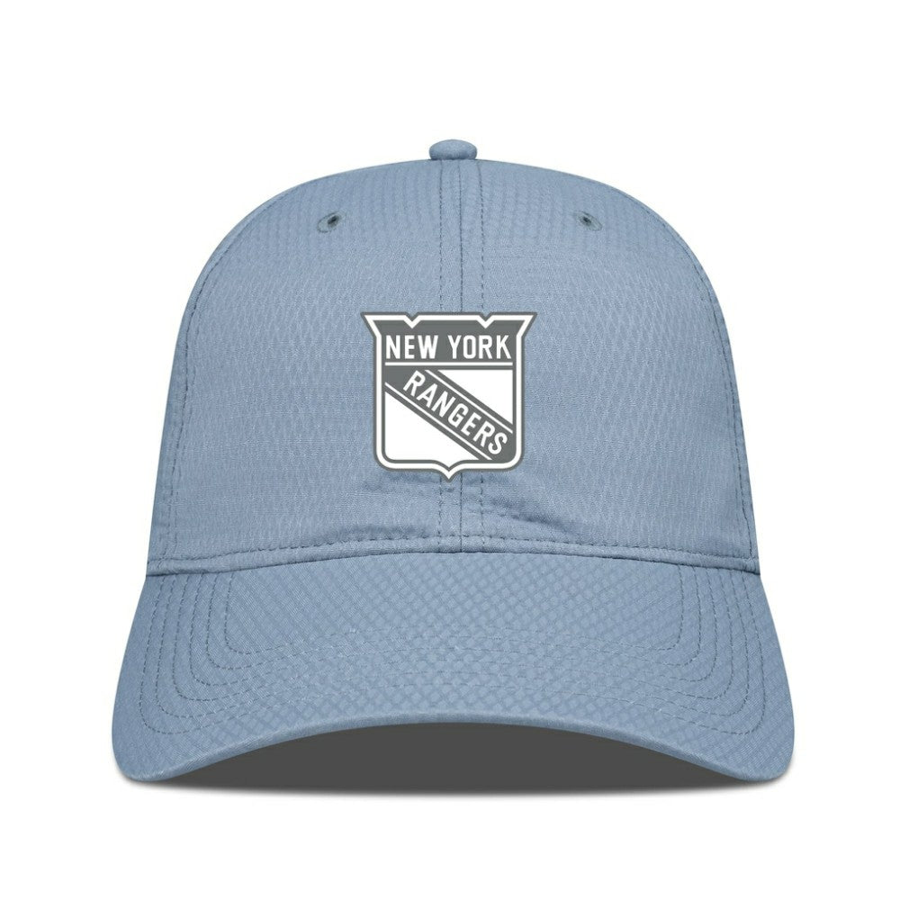 New York Rangers Levelwear Matrix Slate & Snow Unstructured Adjustable Hat Blue