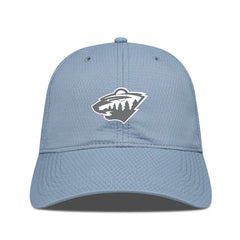 Minnesota Wild - Levelwear Matrix Slate & Snow Unstructured Adjustable Hat Blue