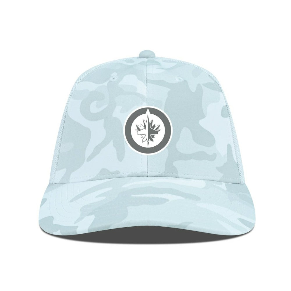 Winnipeg Jets - Levelwear Clash Slate & Snow Meshback Flex Hat Camo