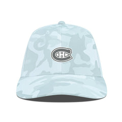 Montreal Canadiens - Levelwear Clash Slate & Snow Meshback Flex Hat Camo