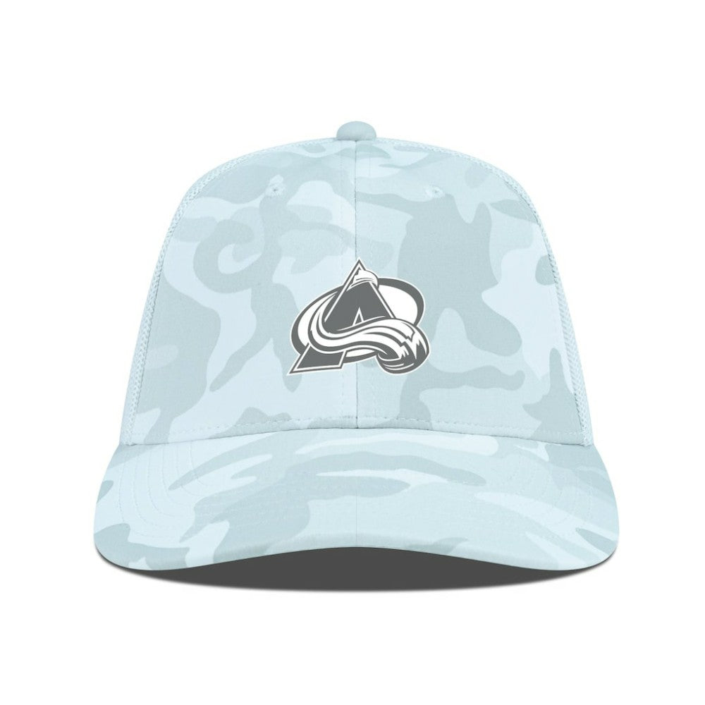 Colorado Avalanche - Levelwear Clash Slate & Snow Meshback Flex Hat Camo