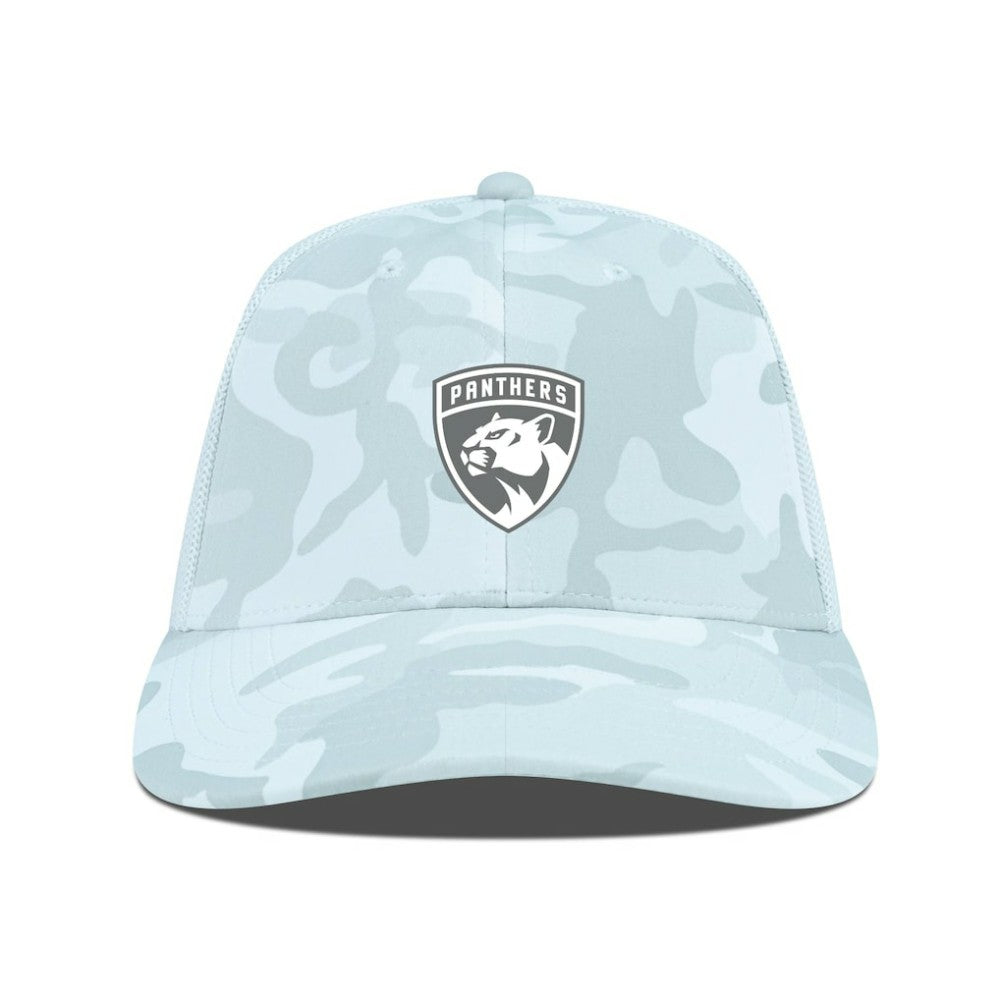 Florida Panthers - Levelwear Clash Slate & Snow Meshback Flex Hat Camo