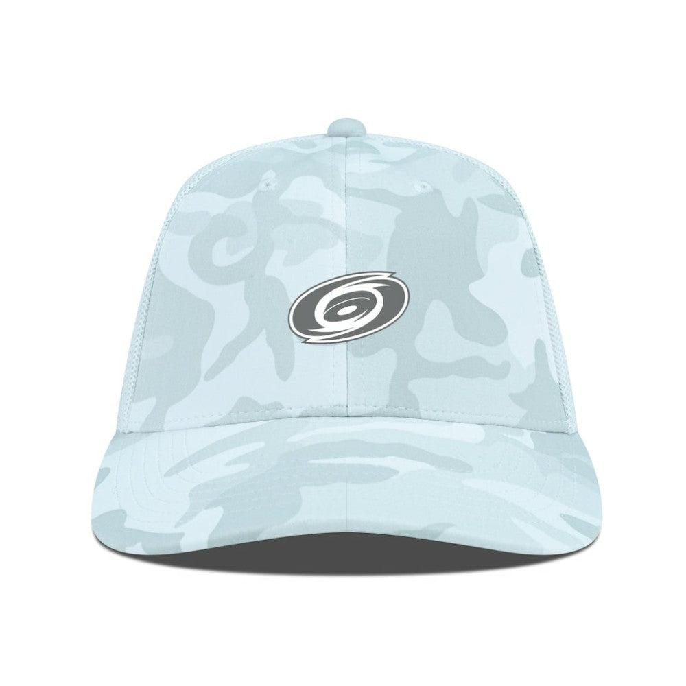 Carolina Hurricanes - Levelwear Clash Slate & Snow Meshback Flex Hat Camo
