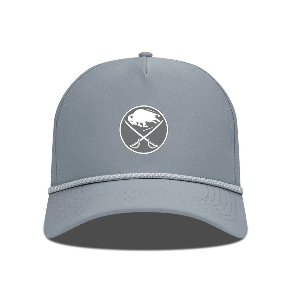 Buffalo Sabres - Levelwear Gordon Slate & Snow Rope Adjustable Hat Gray