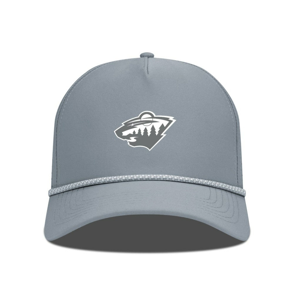 Minnesota Wild - Levelwear Gordon Slate & Snow Rope Adjustable Hat Gray