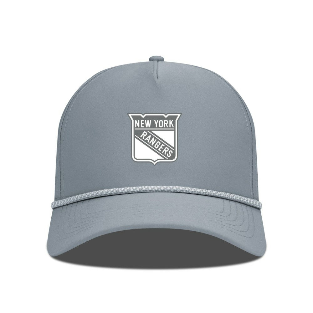 New York Rangers Levelwear Gordon Slate & Snow Rope Adjustable Hat Gray