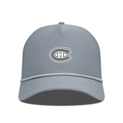 Montreal Canadiens - Levelwear Gordon Slate & Snow Rope Adjustable Hat Gray