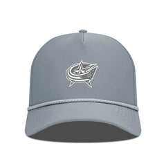Columbus Blue Jackets - Levelwear Gordon Slate & Snow Rope Adjustable Hat Gray