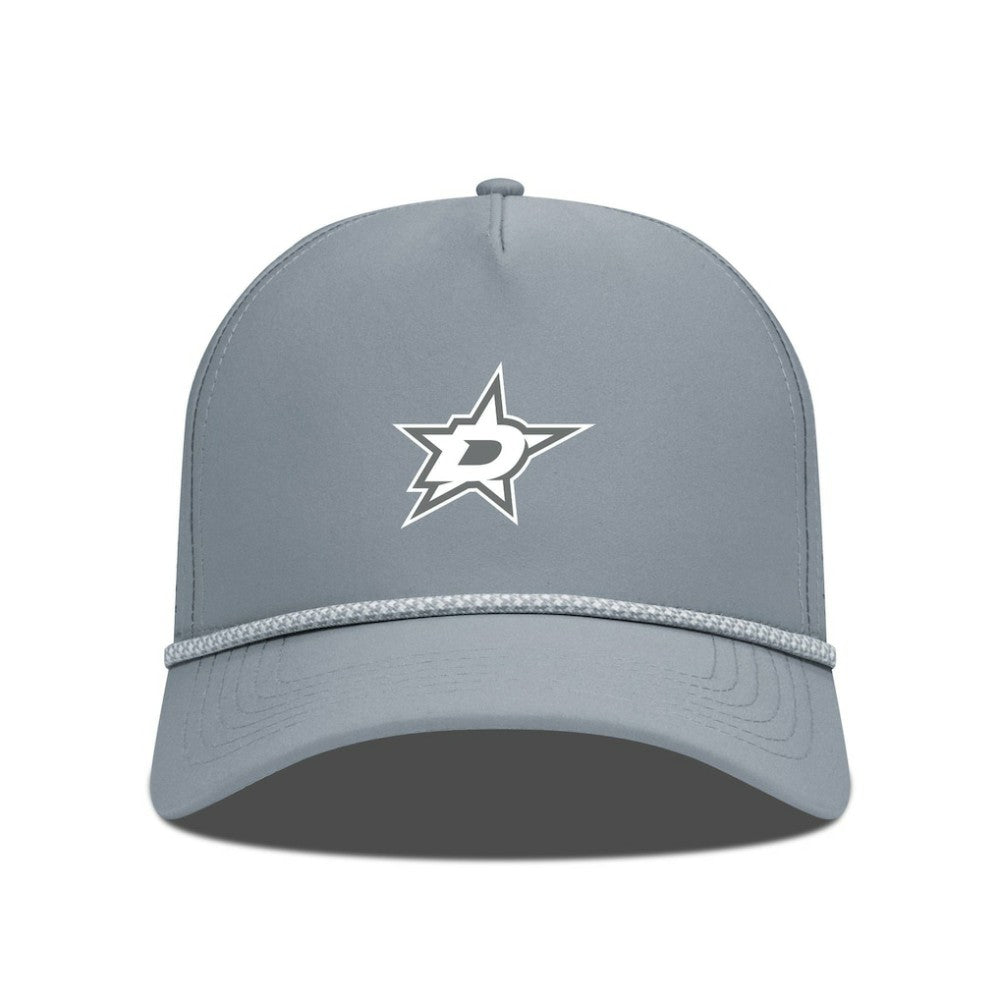 Dallas Stars - Levelwear Gordon Slate & Snow Rope Adjustable Hat Gray