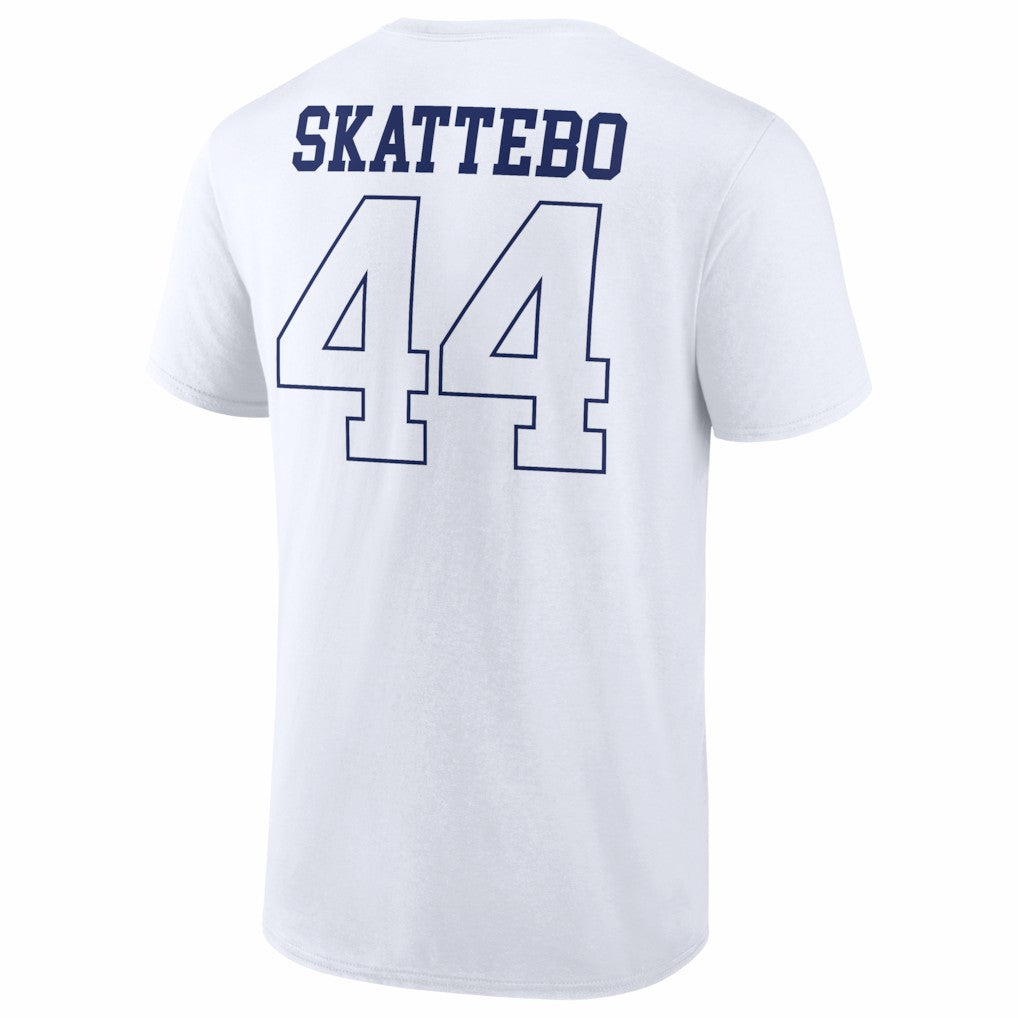 Cam Skattebo New York Giants Tonal Player Name & Number T-Shirt White - NFL