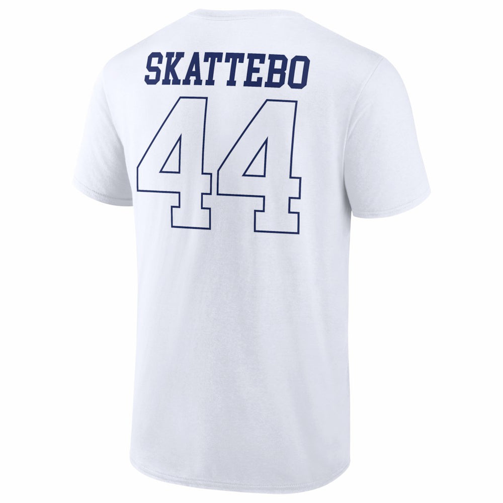 Cam Skattebo New York Giants Tonal Player Name & Number T-Shirt White - NFL