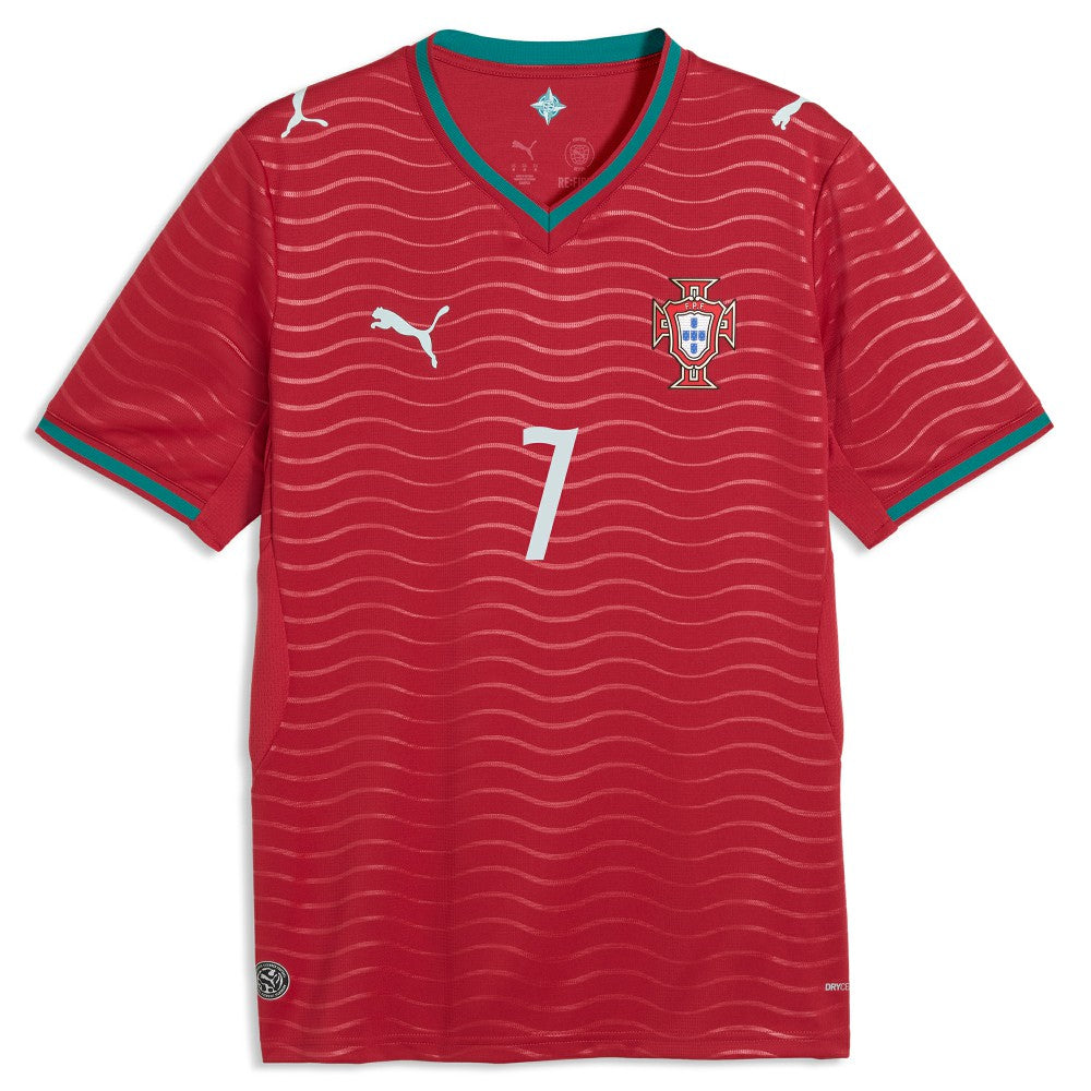 Puma Cristiano Ronaldo Portugal National Team 2026 Home Replica Jerseys - Red