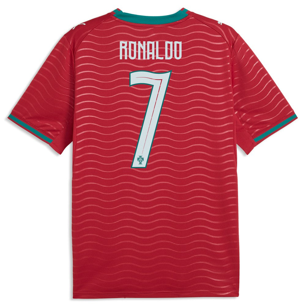Puma Cristiano Ronaldo Portugal National Team 2026 Home Replica Jerseys - Red