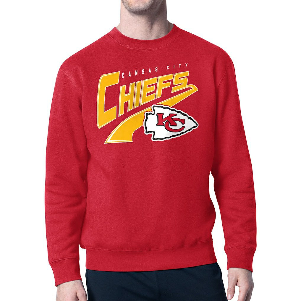 Kansas City Chiefs Starter Modern Tailsweep Fleece Sweatshirt Red - NFL