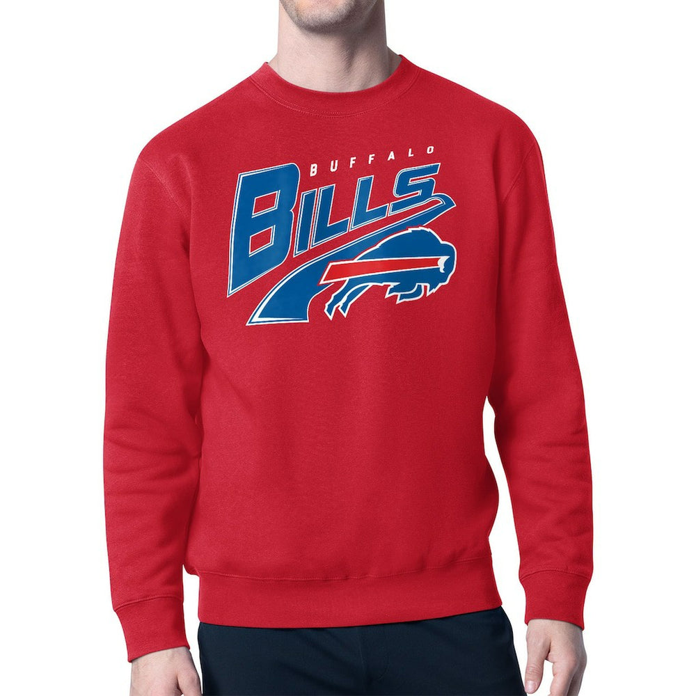 Buffalo Bills Starter Modern Tailsweep Fleece Sweatshirt Red - NFL