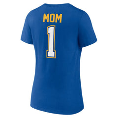 Buffalo Sabres - Women's Mother's Day V-Neck T-Shirt Royal