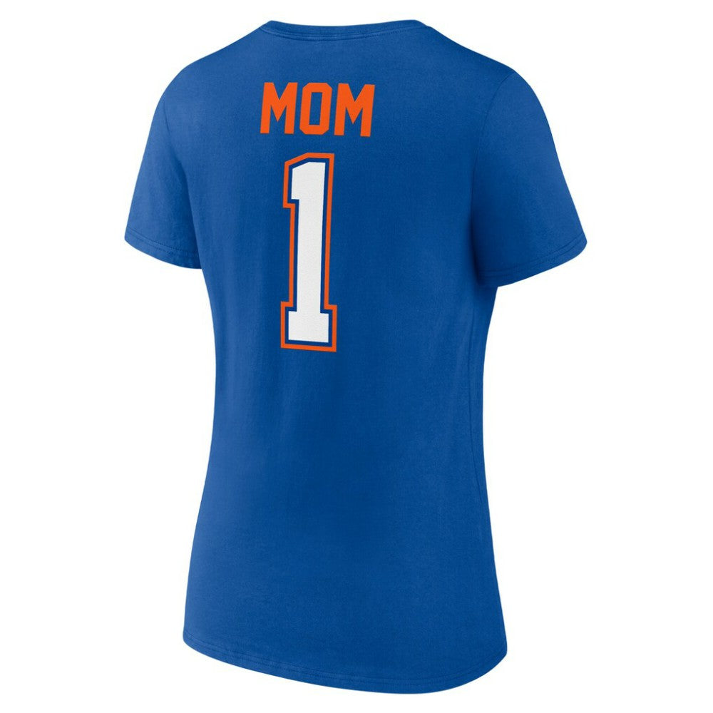 New York Islanders - Women's Mother's Day V-Neck T-Shirt Royal