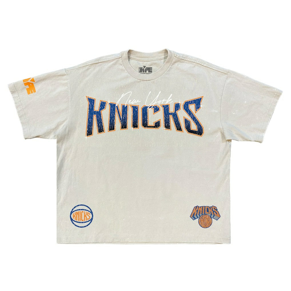 NBA - New York Knicks Legend Row Collection Premium T-Shirt - Cream