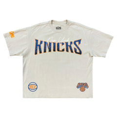 NBA - New York Knicks Legend Row Collection Premium T-Shirt - Cream