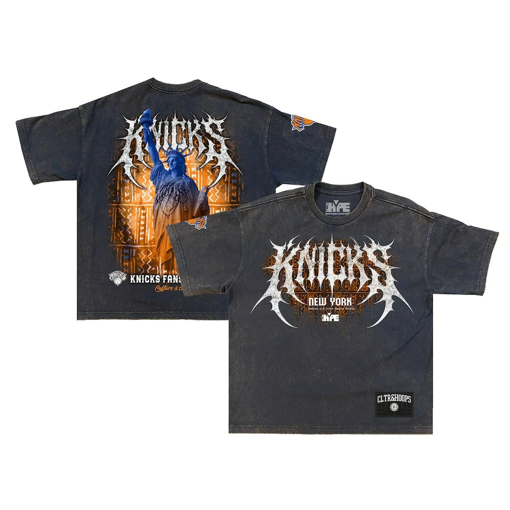 NBA - New York Knicks Shock Wave Collection Premium T-Shirt - Gray