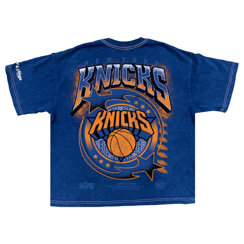 NBA - New York Knicks Drip & Dime Collection Premium T-Shirt - Blue