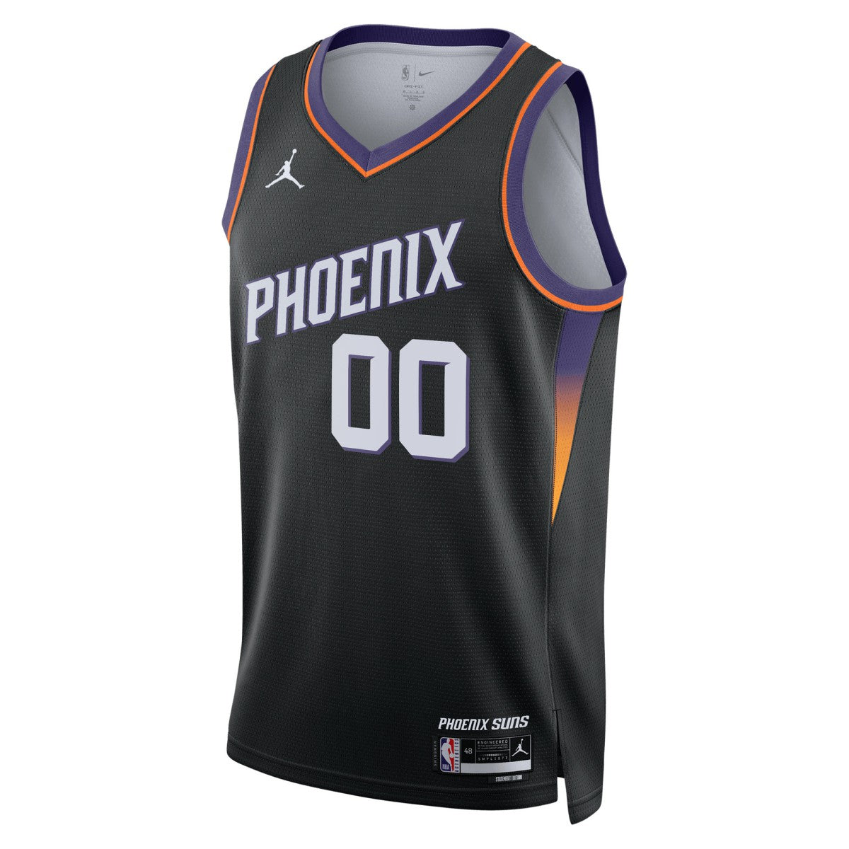 NBA - Phoenix Suns Jordan Brand Unisex Swingman Custom Jersey - Statement Edition - Black