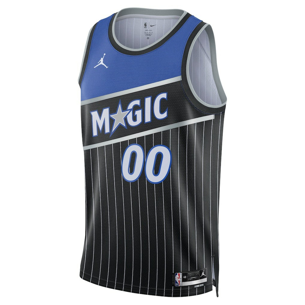 NBA - Orlando Magic Jordan Brand Unisex Swingman Custom Jersey - Statement Edition - Black