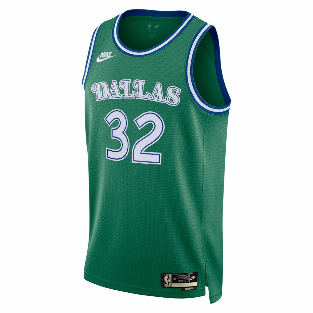 Nike - Cooper Flagg Dallas Mavericks Unisex Swingman Jersey - Classic Editi- Green