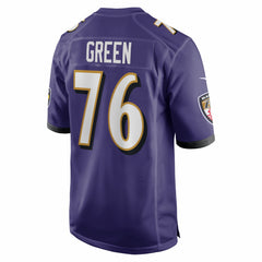 Kenyon Green Baltimore Ravens Team Game Jersey Purple - Nike
