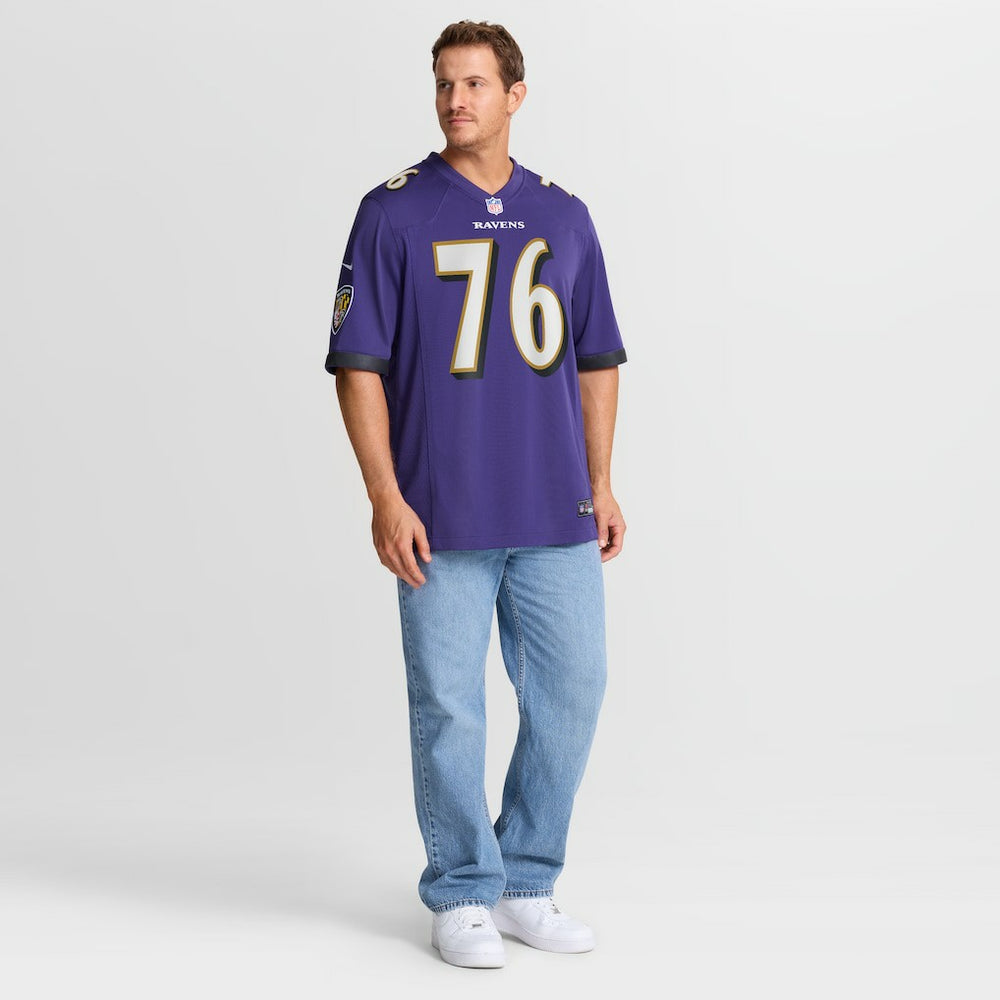 Kenyon Green Baltimore Ravens Team Game Jersey Purple - Nike