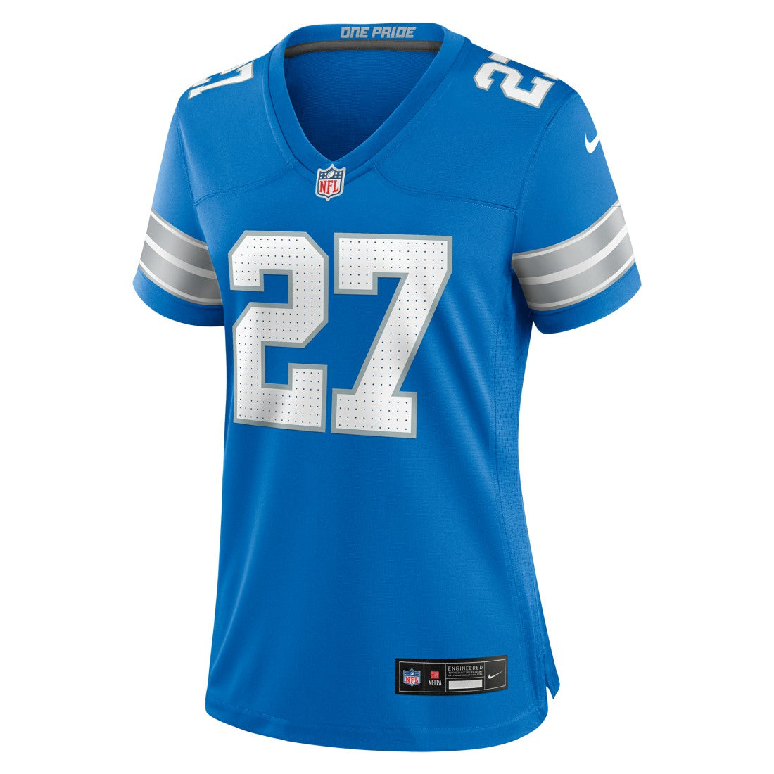 Arthur Maulet Detroit Lions Women's Team Game Jersey Blue - Nike