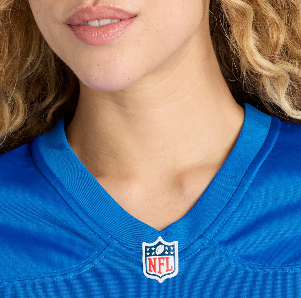 Arthur Maulet Detroit Lions Women's Team Game Jersey Blue - Nike