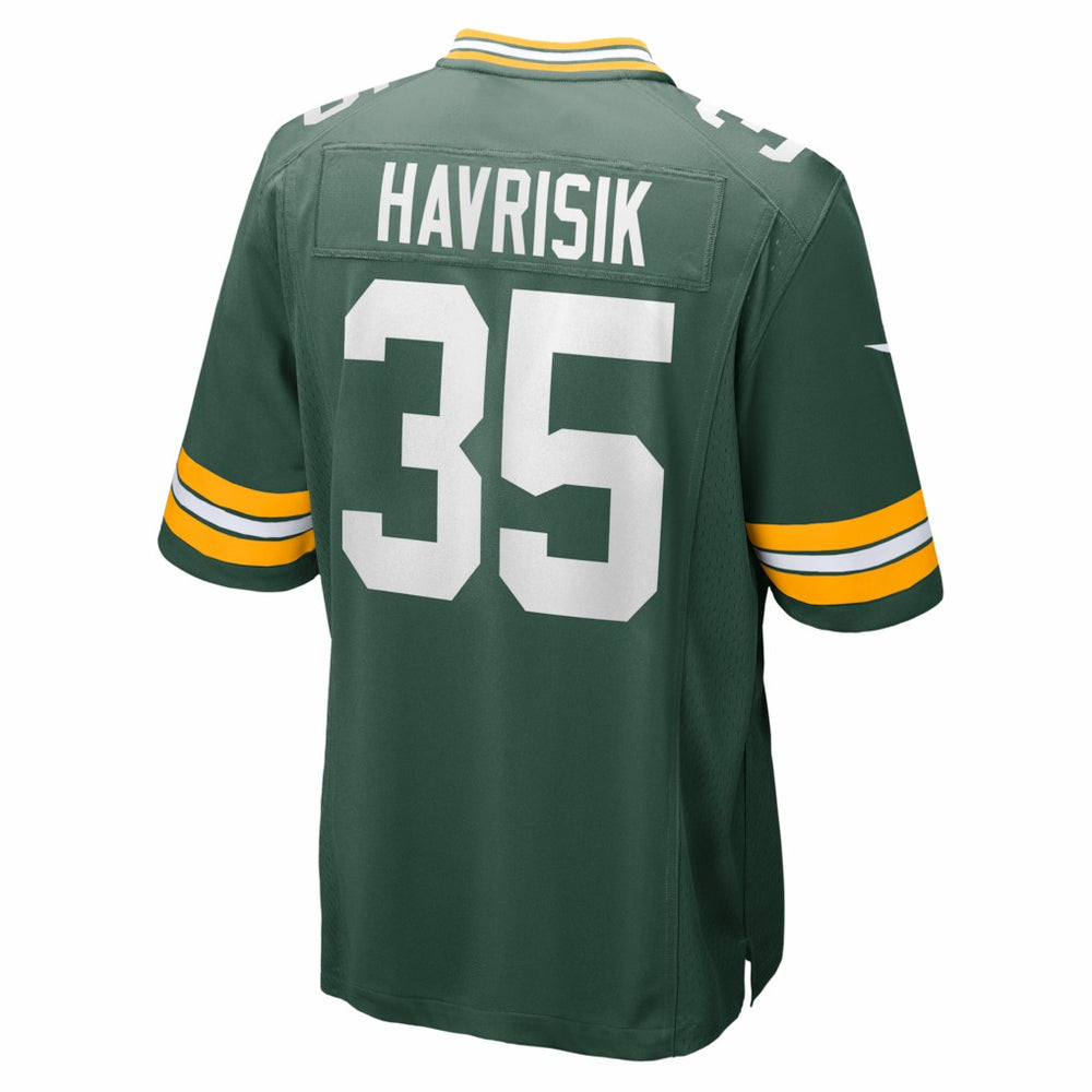 Lucas Havrisik Green Bay Packers Team Game Jersey Green - Nike