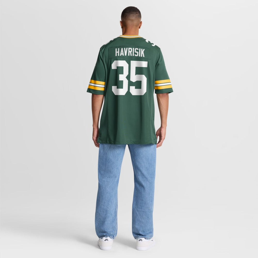 Lucas Havrisik Green Bay Packers Team Game Jersey Green - Nike