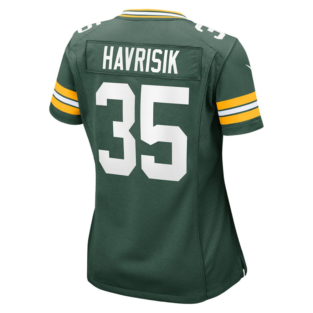 Lucas Havrisik Green Bay Packers Women's Team Game Jersey Green - Nike